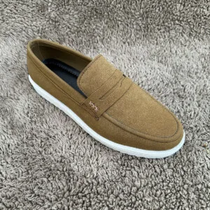 Camel loafer shoes men LFR-4009-black Camel